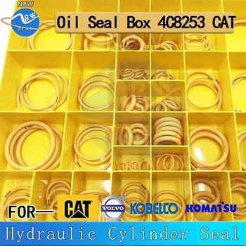 Ремонтные комплекты для Уплотнения масла Экскаватора 4C-8253 2701533 Для Гидравлического цилиндра Caterpillar CAT Из Нитриловой резины Gaske 4C8253 270-1533