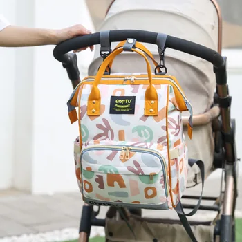 Сумка для детских подгузников, рюкзак, Новинка 2023, Многофункциональная Водонепроницаемая сумка для мамы, дорожная сумка для переодевания Большой емкости для беременных
